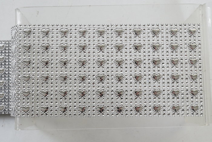 DKD Home Decor Decoración PVC Plateada 150x12x0,1 cm