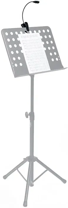 RTX Lámpara Atril Flexible Clip con 2 LEDs, 18x8x5 cm