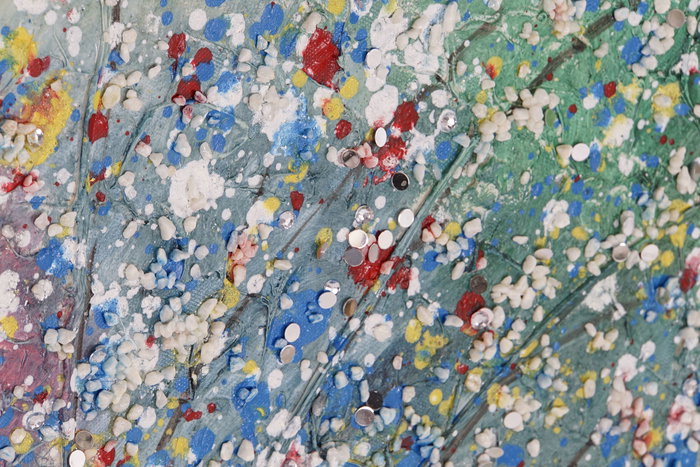 DKD Home Decor Cuadro Moderno Multicolor Árbol Lienzo y MDF 3 x 60 x 120 cm (2 Unidades)