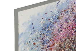 DKD Home Decor Cuadro Moderno Multicolor Árbol Lienzo y MDF 3 x 60 x 120 cm (2 Unidades)