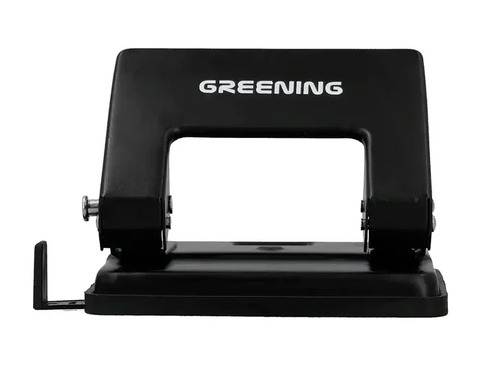 Greening Taladrador Metálico Negro, Capacidad 20 Hojas