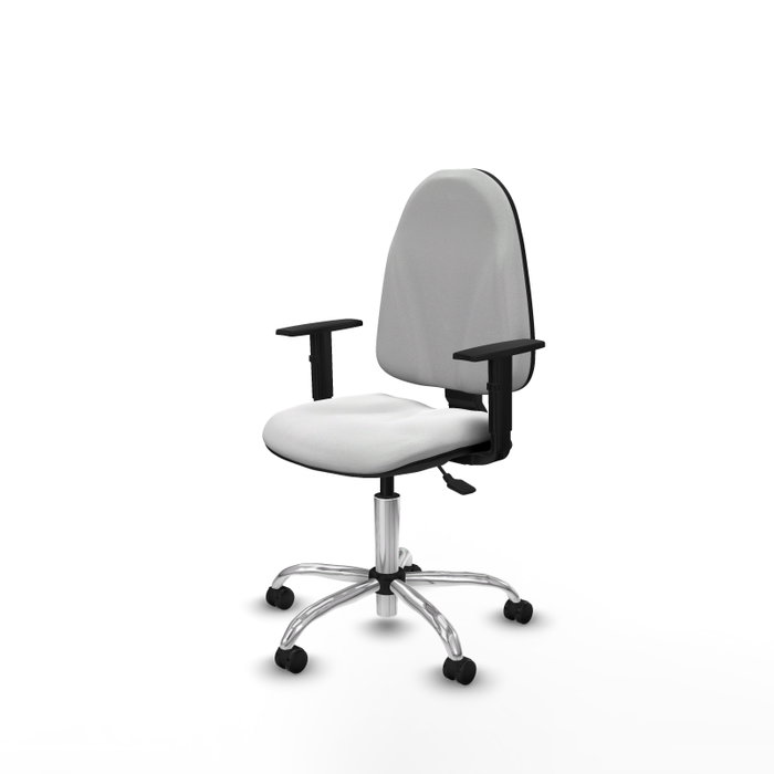 PIQUERAS Y CRESPO Silla de oficina Algarra con mecanismo Asincro en Blanco PIQUERAS Y CRESPO Silla de oficina Algarra con mecanismo Asincro en Blanco
