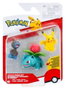 Jazwares Pokémon Battle Figure Figuras 3-Pack Surtido de 4 packs