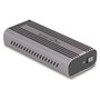 DeLOCK Carcasa Externa USB4 40 Gbps para SSD M.2 NVMe PCIe, Tipo-C, Hot-Swap, Color Negro/Gris, Chipset ASM2464PD, Compatible con Windows/Mac/Linux