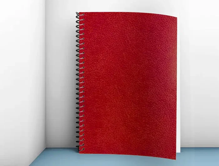 Liderpapel Tapa Encuadernacion Cartón A4 1mm Roja Paquete 50 Unidades