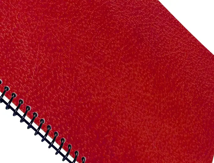 Liderpapel Tapa Encuadernacion Cartón A4 1mm Roja Paquete 50 Unidades