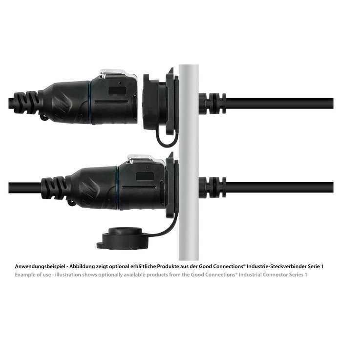 GoodConnections Cable de extensión Alcasa USB C a USB C 0,5m