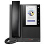 HP Poly CCX 505 Teléfono Multimedia Empresarial para Microsoft Teams, PoE, Negro, 24 Líneas, LCD