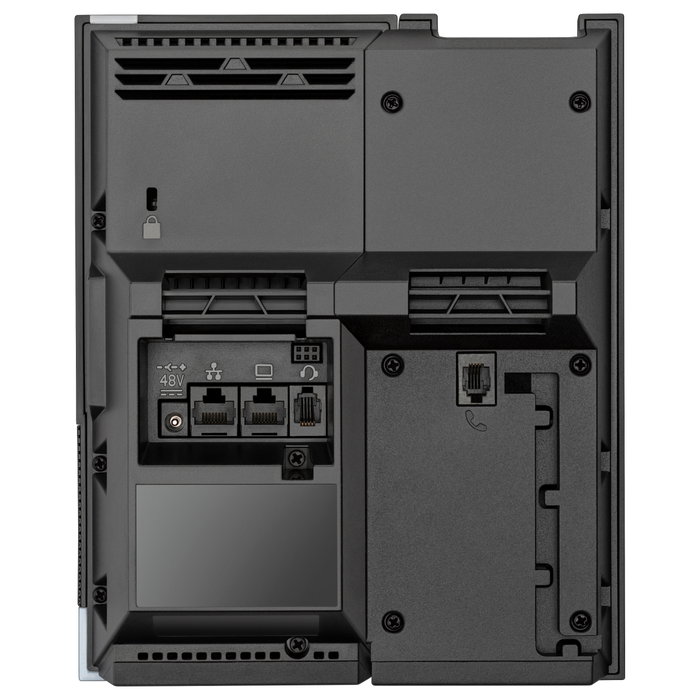 HP Poly CCX 505 Teléfono Multimedia Empresarial para Microsoft Teams, PoE, Negro, 24 Líneas, LCD