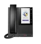 HP Poly CCX 505 Teléfono IP para Microsoft Teams, Negro, 24 líneas, Pantalla Táctil LCD 5", Wi-Fi, Bluetooth, PoE