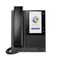 HP Poly CCX 505 Teléfono IP para Microsoft Teams, Negro, 24 líneas, Pantalla Táctil LCD 5", Wi-Fi, Bluetooth, PoE