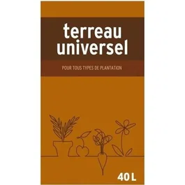 Aucune PRO3167770208610 Tierra universal para macetas 40 L
