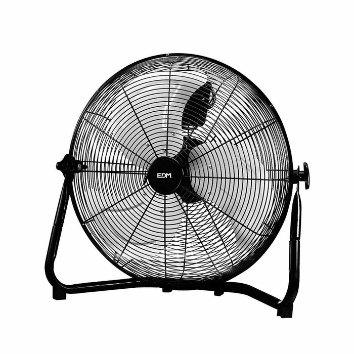 Edm Ventilador industrial de suelo Negro 100W Edm Ventilador industrial de suelo Negro 100W