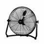 Edm Ventilador industrial de suelo Negro 100W