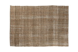 DKD Home Decor Alfombra Boho Yute Antideslizante 175 x 75 cm (2 Unidades)