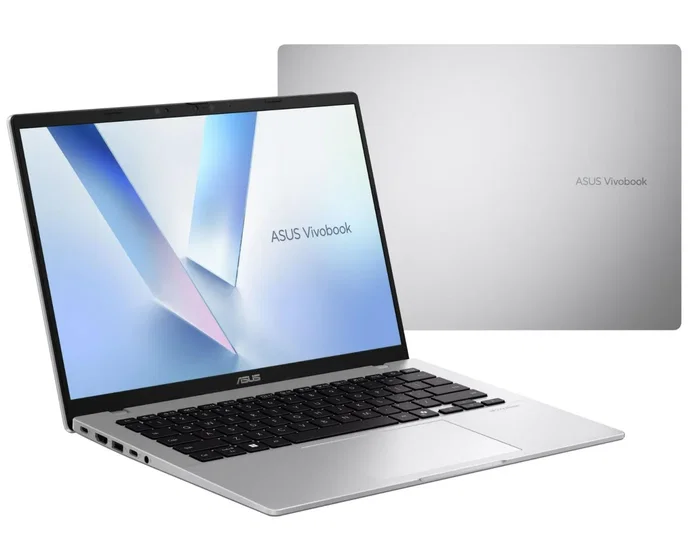 ASUS Vivobook 14 X1407QA-LY043W, Snapdragon X1-26-100, 14 pulg, 16GB RAM, 512GB SSD, Srebrny