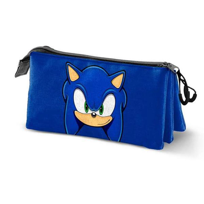 Karactermania Estuche Portatodo Sonic the Hedgehog Triple Sight Azul Karactermania Estuche Portatodo Sonic the Hedgehog Triple Sight Azul