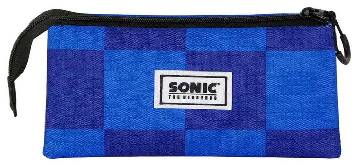 Karactermania Estuche Portatodo Sonic the Hedgehog Triple Sight Azul Karactermania Estuche Portatodo Sonic the Hedgehog Triple Sight Azul