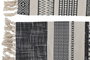 DKD Home Decor Alfombra Gris Claro Blanco 90 x 60 cm Poliester Algodon (4 Unidades)