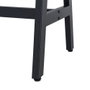 Mesa Alta Negro-Crema Dm-Metal Contract 138 X 50 X 100 cm