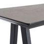 Mesa Alta Negro-Crema Dm-Metal Contract 138 X 50 X 100 cm