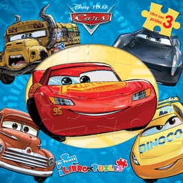 PHIDAL EDITIONS, Cars (Libro+3 puzzles) - VV.AA.