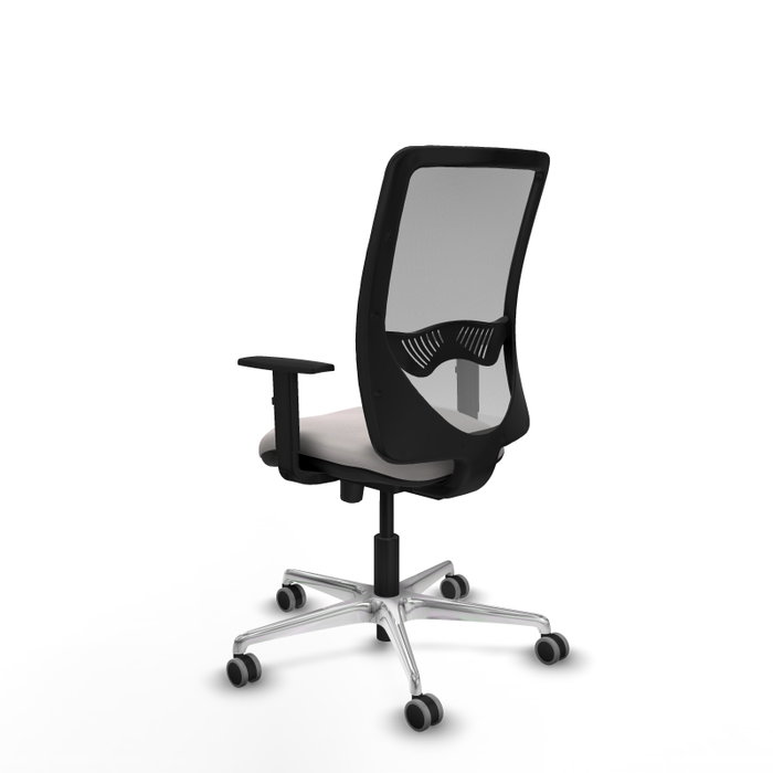 PIQUERAS Y CRESPO Silla de oficina Zulema Blanco y Gris PIQUERAS Y CRESPO Silla de oficina Zulema Blanco y Gris
