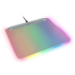 Razer Firefly V2 Pro Phantom White Edition Alfombrilla de Ratón para Juegos Completamente Iluminada con Razer Chroma