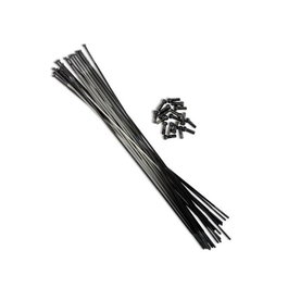 Vision Kit de radios para ruedas Metron SC60 con freno de disco, acero inoxidable