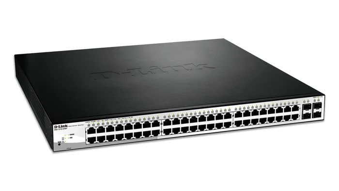 D-Link DGS-1210-52MP/E Switch Gestionado de 52 Puertos con PoE y SFP