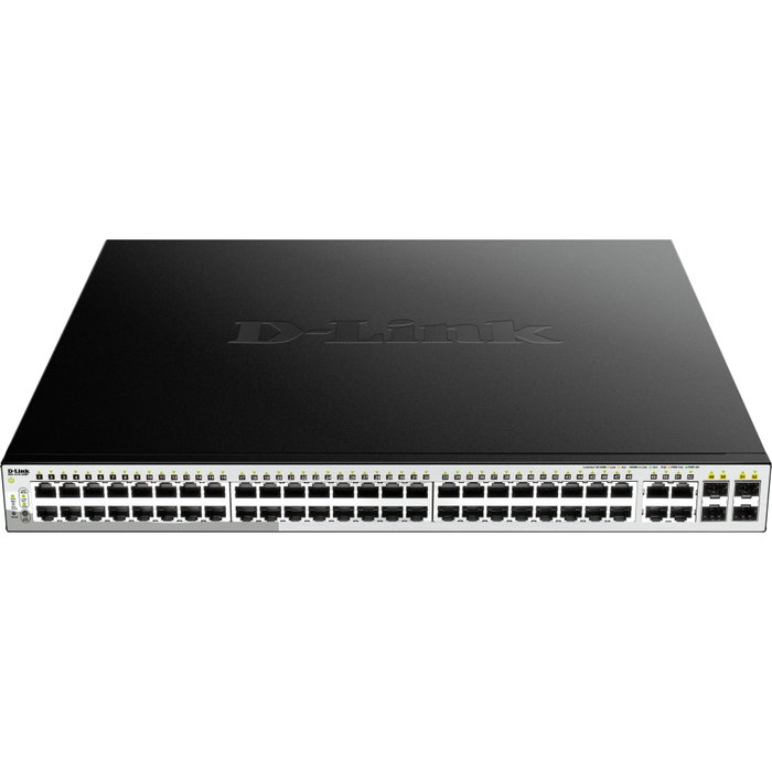 D-Link DGS-1210-52MP/E Switch Gestionado L2 de 52 Puertos con 48 PoE+