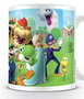 Super Mario Taza Mushroom Kingdom