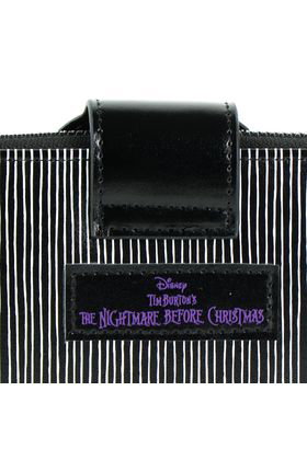 Cerdá Cartera Nightmare Before Christmas en polipiel negra