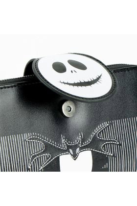 Cerdá Cartera Nightmare Before Christmas en polipiel negra