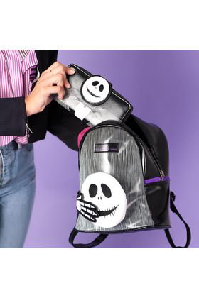 Cerdá Cartera Nightmare Before Christmas en polipiel negra
