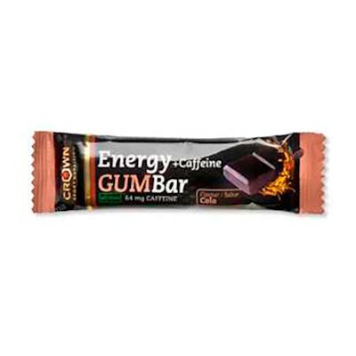 CROWN SPORT NUTRITION Energy GUM Bar Cola + Cafeína CROWN SPORT NUTRITION Energy GUM Bar Cola + Cafeína
