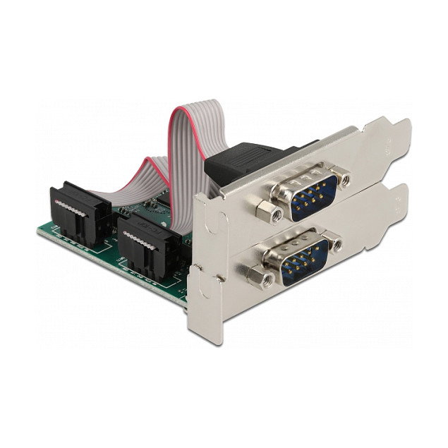 DeLOCK 90046 Tarjeta PCI Express x1 a 2 x Serie RS-232 DeLOCK 90046 Tarjeta PCI Express x1 a 2 x Serie RS-232