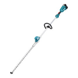Makita DUN600LZ Cortabordes a Batería 18V con Cuchilla Doble, 60 cm de Corte, 4400 spm, 3.4 kg, Negro y Verde