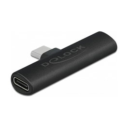 DeLOCK Adaptador USB Type-C a 2 x USB Type-C PD Negro