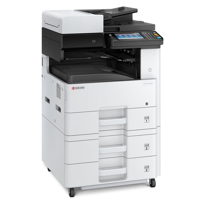 Kyocera ECOSYS M4132idn - Klimaschutz-System - Impresora Láser Multifunción A3 (Blanco y Negro, Imprime/Copia/Escanea/Fax, WiFi, 32 ppm)