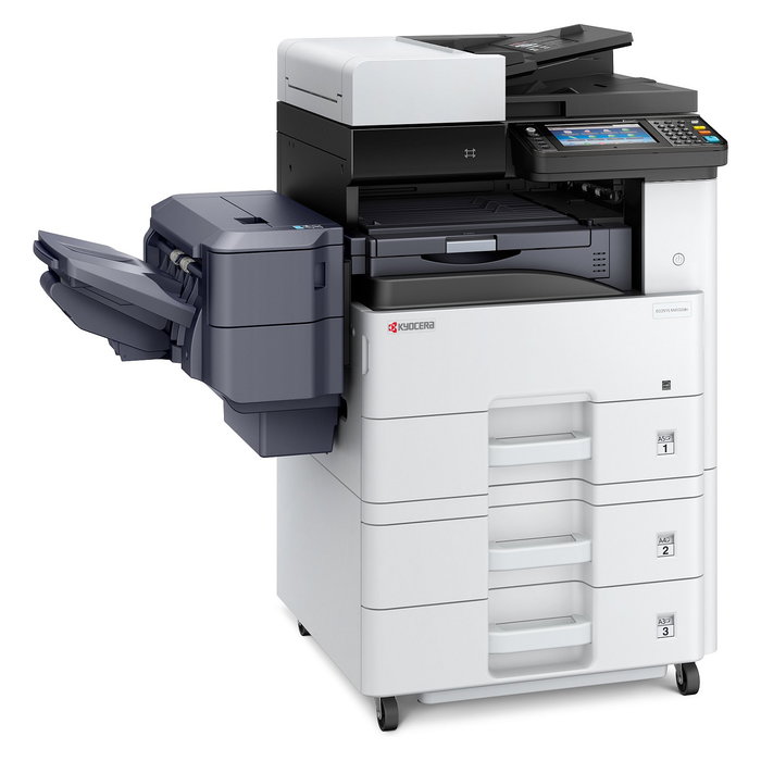 Kyocera ECOSYS M4132idn - Klimaschutz-System - Impresora Láser Multifunción A3 (Blanco y Negro, Imprime/Copia/Escanea/Fax, WiFi, 32 ppm)