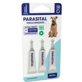 Zotal Pipetas Parasital Perros 10-25kg 3 Unidades Antiparasitarias Naturales Geraniol