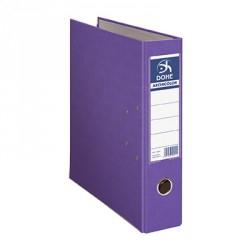 Dohe Archivador Palanca Folio Lomo Ancho Rado Cartón Forrado PP Morado