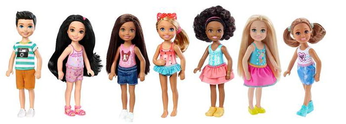 Mattel Barbie Chelsea y sus amigas con accesorio temático - Modelos surtidos