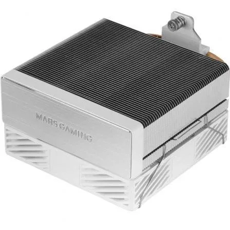 Mars Gaming MCPU-X4 Disipador CPU 12cm, 230W TDP, 4 Heatpipes, Ventilador PWM, Compatible Intel AMD