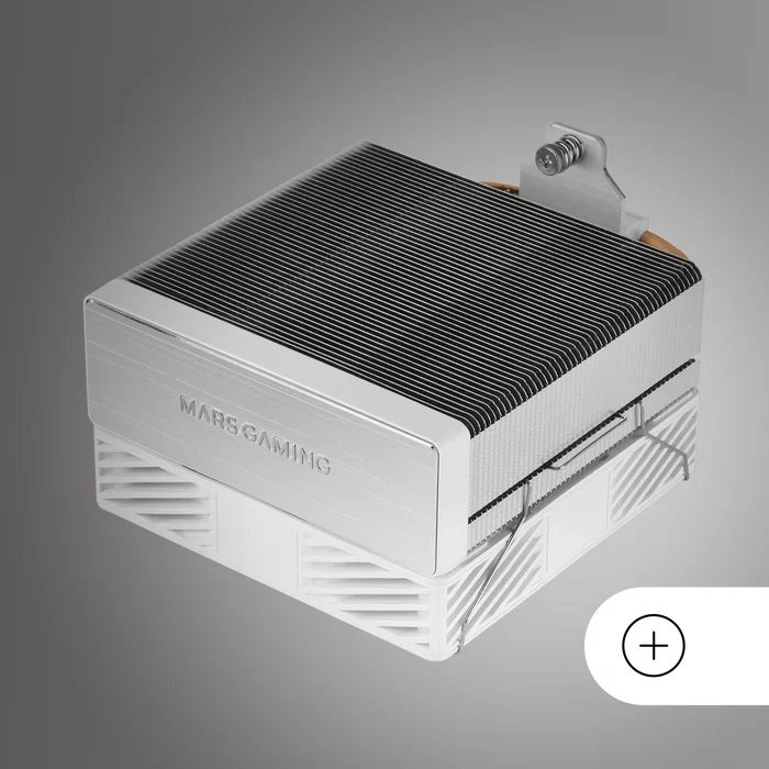 Mars Gaming MCPU-X4W Ventilador Disipador CPU Refrigerador de Aire 12 cm Blanco - Hasta 230W TDP, Tecnología SI Extreme-Silence, PWM, Compatible Intel LGA 1700/1200 y AMD AM5/AM4 Mars Gaming MCPU-X4W Ventilador Disipador CPU Refrigerador de Aire 12 cm Blanco - Hasta 230W TDP, Tecnología SI Extreme-Silence, PWM, Compatible Intel LGA 1700/1200 y AMD AM5/AM4