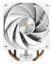 Mars Gaming MCPU-X4W Ventilador Disipador CPU Refrigerador de Aire 12 cm Blanco - Hasta 230W TDP, Tecnología SI Extreme-Silence, PWM, Compatible Intel LGA 1700/1200 y AMD AM5/AM4