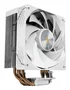 Mars Gaming MCPU-X4W Ventilador Disipador CPU Refrigerador de Aire 12 cm Blanco - Hasta 230W TDP, Tecnología SI Extreme-Silence, PWM, Compatible Intel LGA 1700/1200 y AMD AM5/AM4