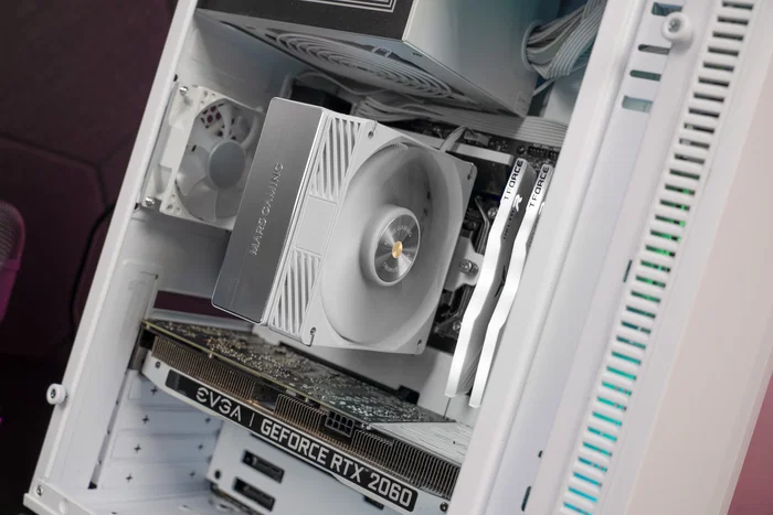 Mars Gaming MCPU-X4W Ventilador Disipador CPU Refrigerador de Aire 12 cm Blanco - Hasta 230W TDP, Tecnología SI Extreme-Silence, PWM, Compatible Intel LGA 1700/1200 y AMD AM5/AM4 Mars Gaming MCPU-X4W Ventilador Disipador CPU Refrigerador de Aire 12 cm Blanco - Hasta 230W TDP, Tecnología SI Extreme-Silence, PWM, Compatible Intel LGA 1700/1200 y AMD AM5/AM4