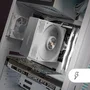 Mars Gaming MCPU-X4W Ventilador Disipador CPU Refrigerador de Aire 12 cm Blanco - Hasta 230W TDP, Tecnología SI Extreme-Silence, PWM, Compatible Intel LGA 1700/1200 y AMD AM5/AM4